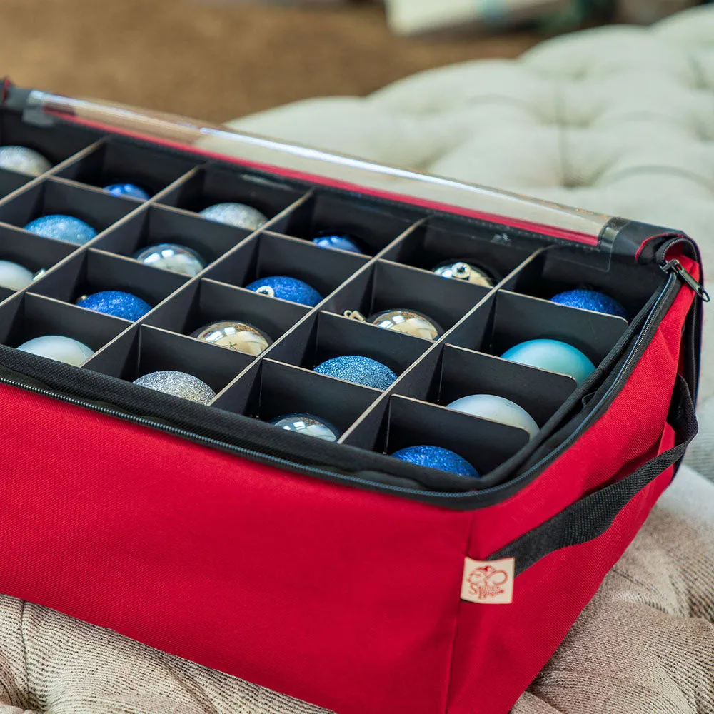 2-Tray Ornament Storage Bag [48 Ornaments]