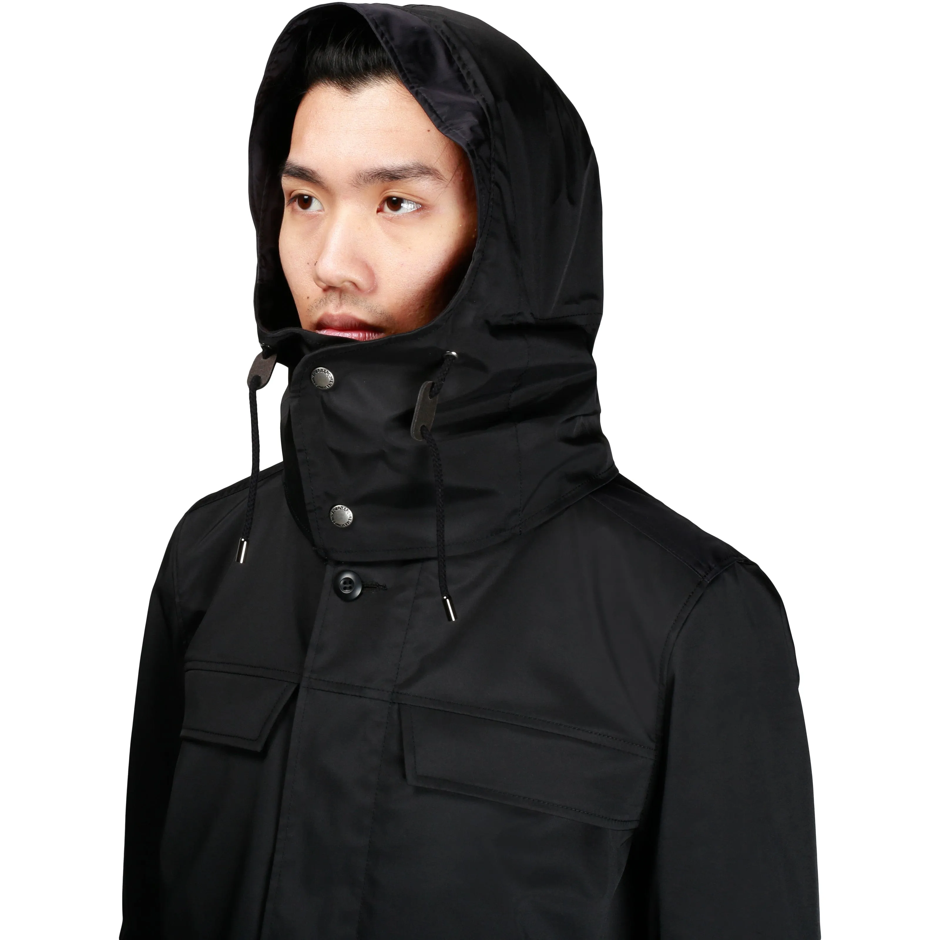 3 LAYER LAMINATED PACKABLE JACKET