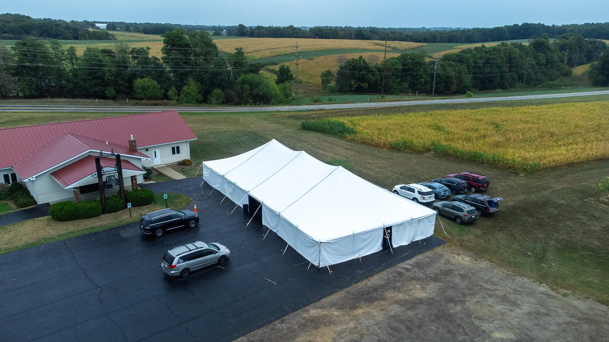 40x80 Pole Tent