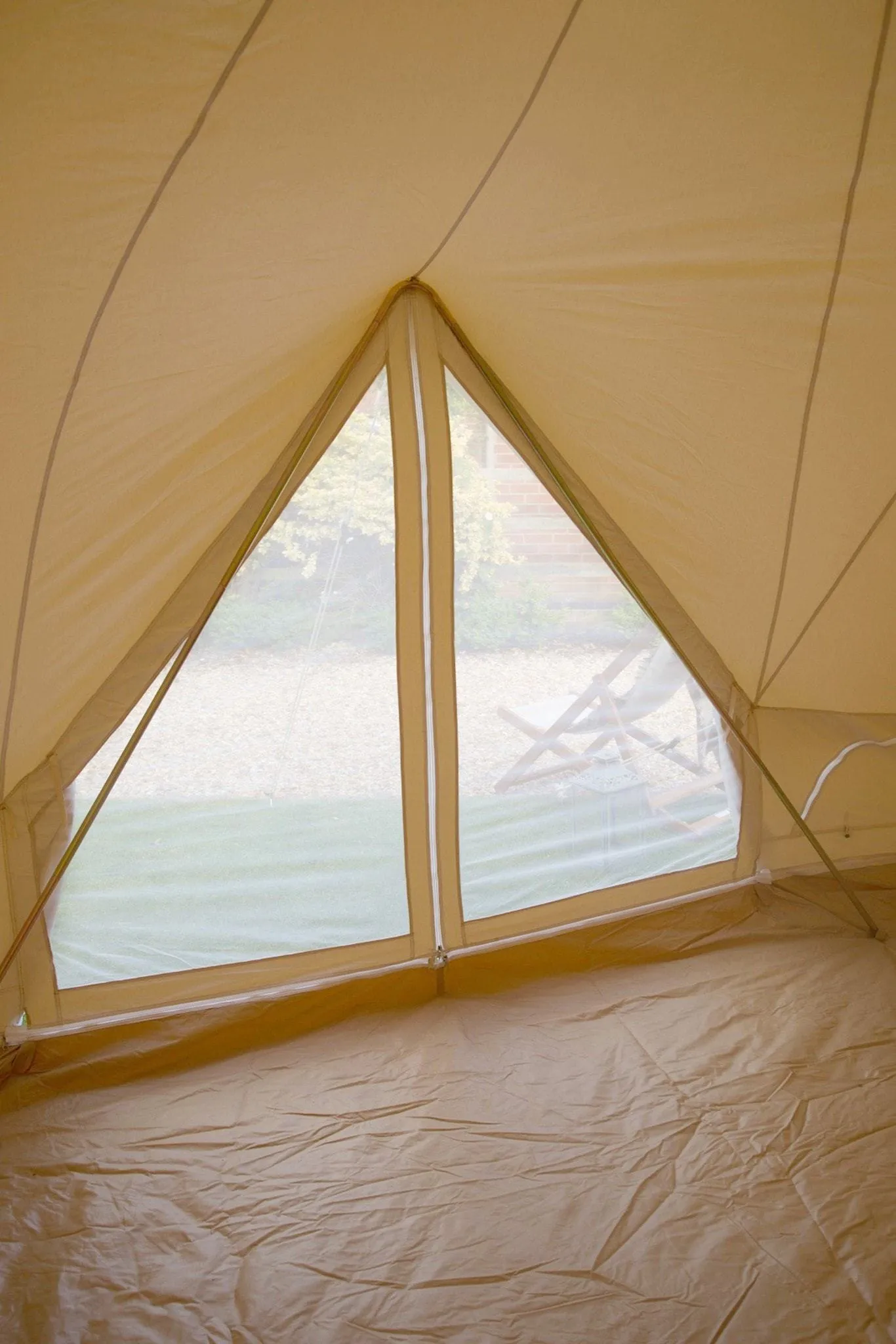 4m Bell Tent 'Pro' 360gsm 100% Proban© Flame Resistant Canvas