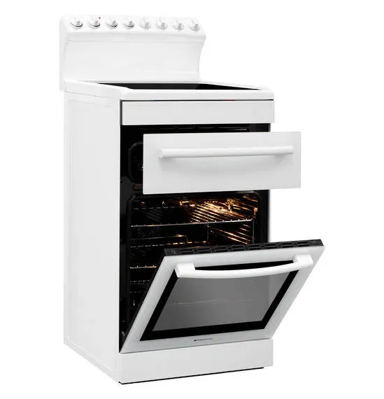 540mm Freestanding Stove, Ceramic, White FS54CER