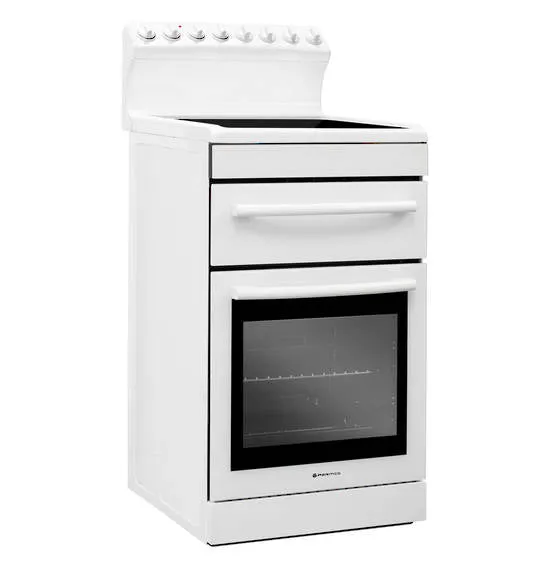 540mm Freestanding Stove, Ceramic, White FS54CER