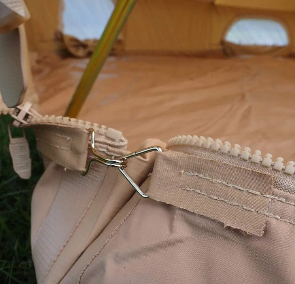 6m Bell Tent 'Pro' 360gsm 100% Proban© Flame Resistant Canvas | StoveMate