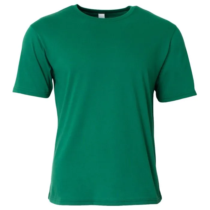 A4 Mens Softek Short Sleeve Tee