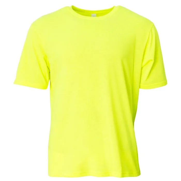 A4 Mens Softek Short Sleeve Tee