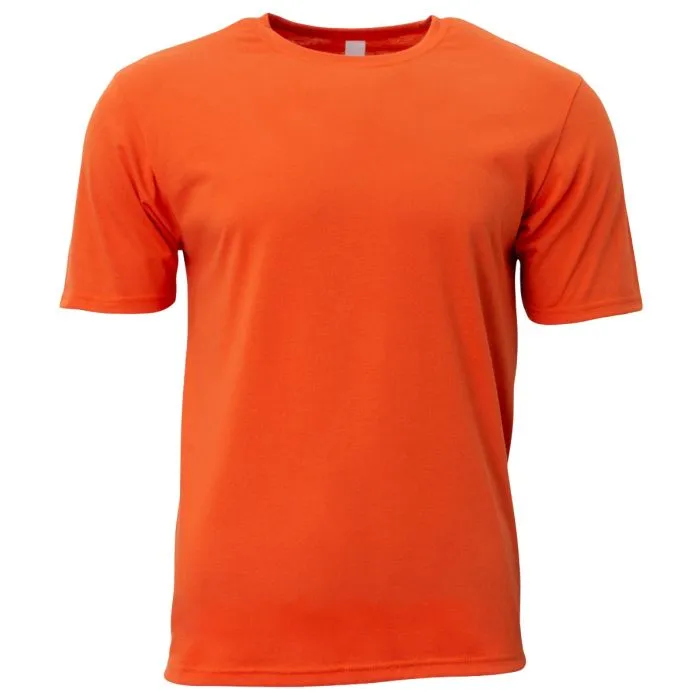 A4 Mens Softek Short Sleeve Tee