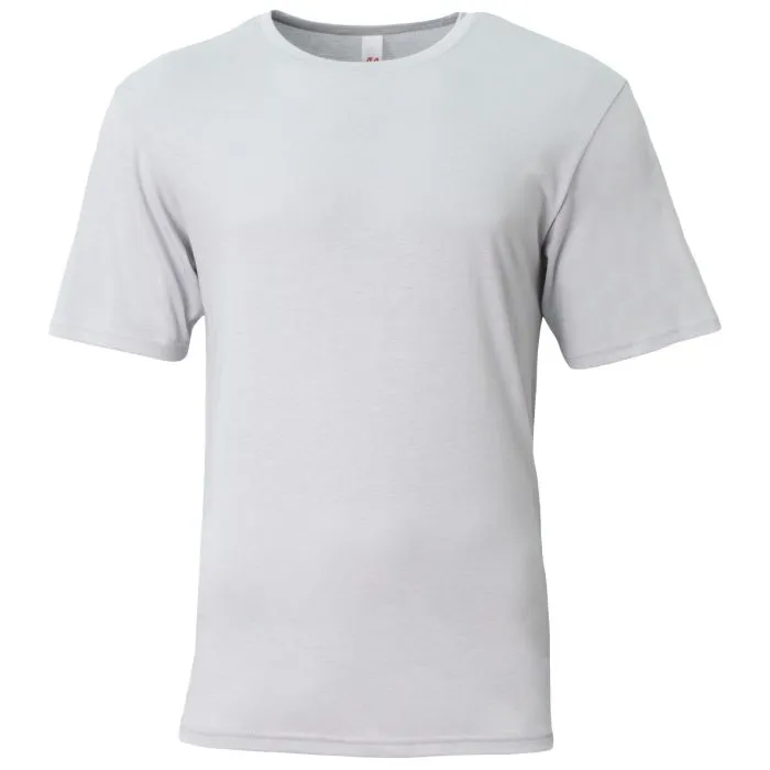 A4 Mens Softek Short Sleeve Tee