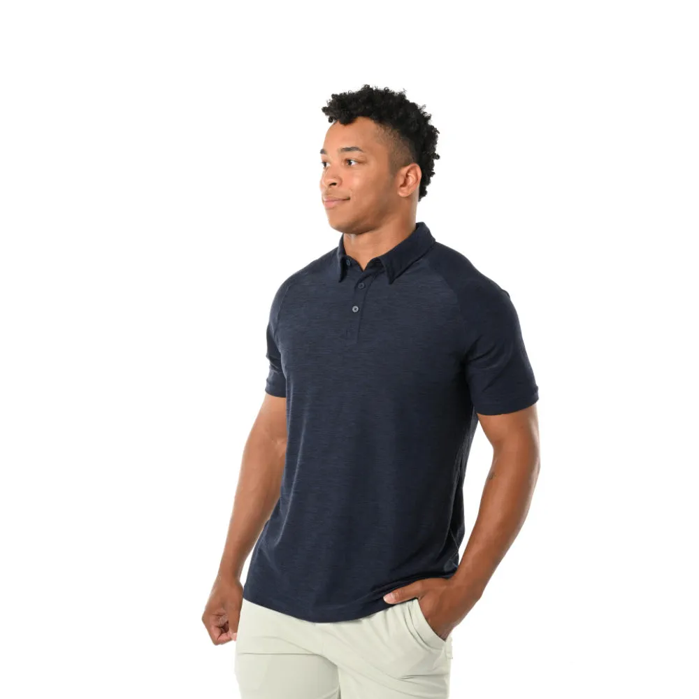 BAUER FLC PERFORMANCE NAVY POLO