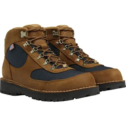 Cascade Crest 5" GTX Men's Danner Boot in Grizzly Brown/Ursa Blue