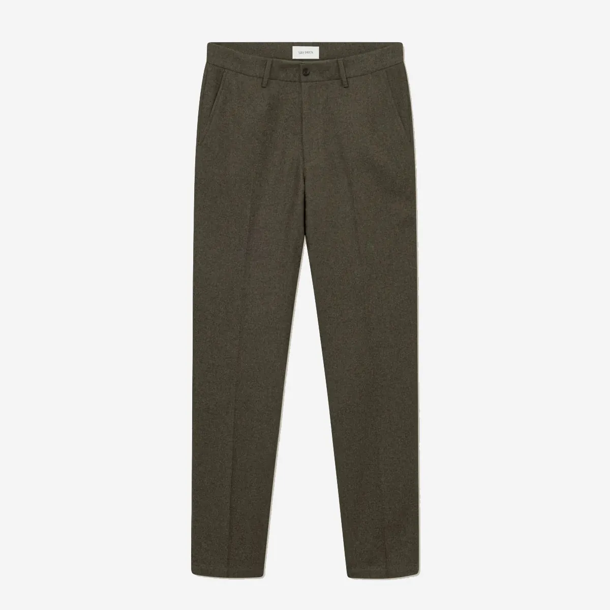 Como Regular Wool Suit Pants - Bungee Cord Melange