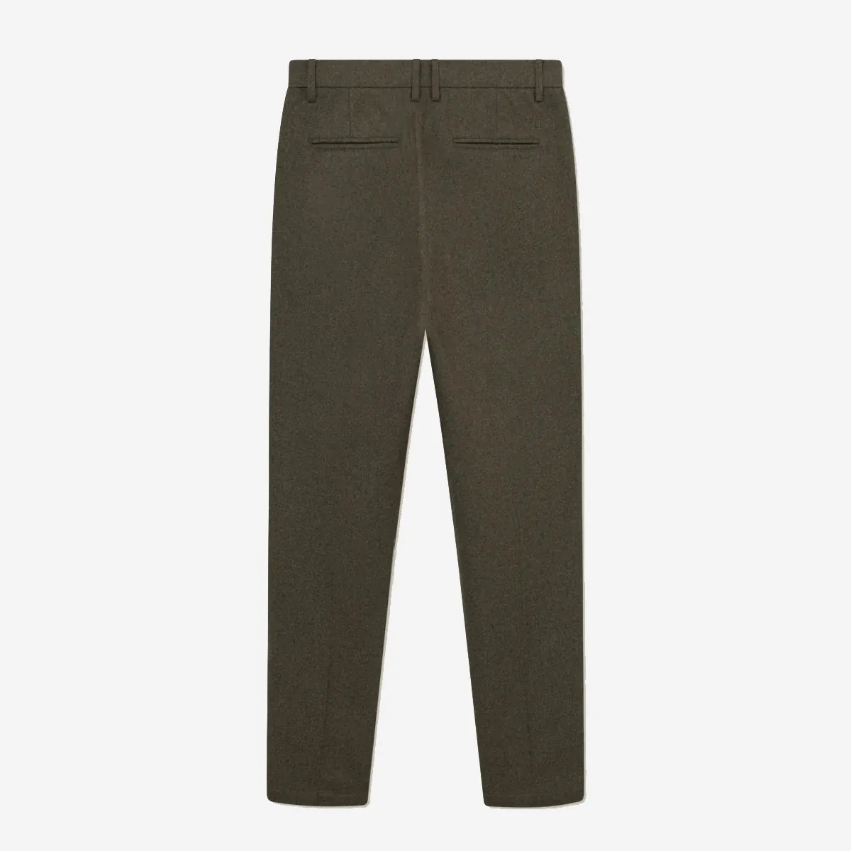 Como Regular Wool Suit Pants - Bungee Cord Melange