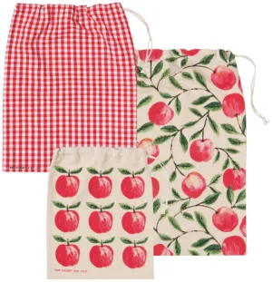 Cotton Produce Bags S/3