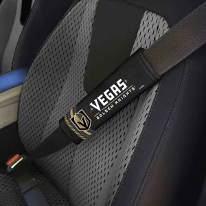 Fanmats Vegas Golden Knights Team Color Rally Seatbelt Pad - 2 Pieces