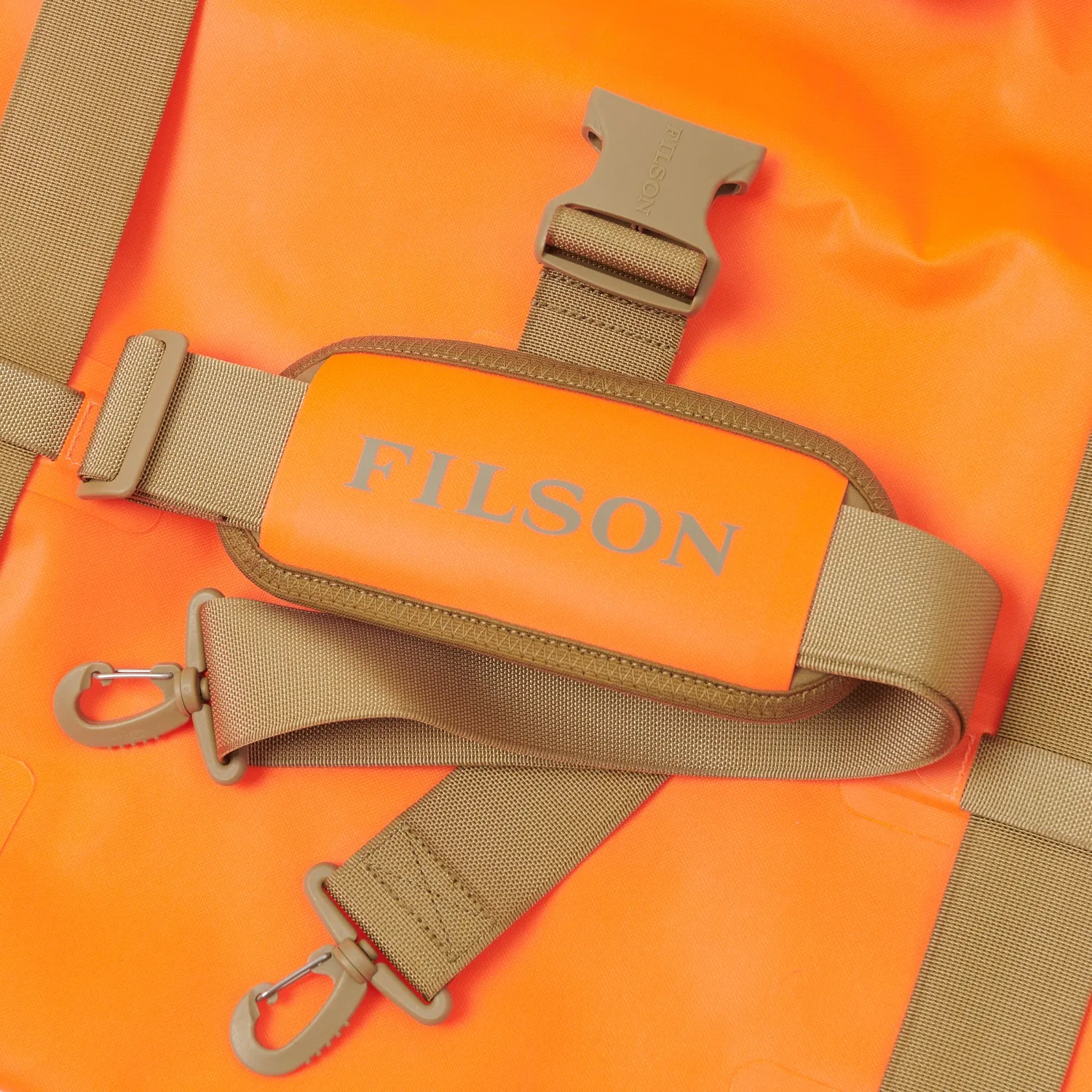 Filson Medium Dry Duffle Bag - Orange