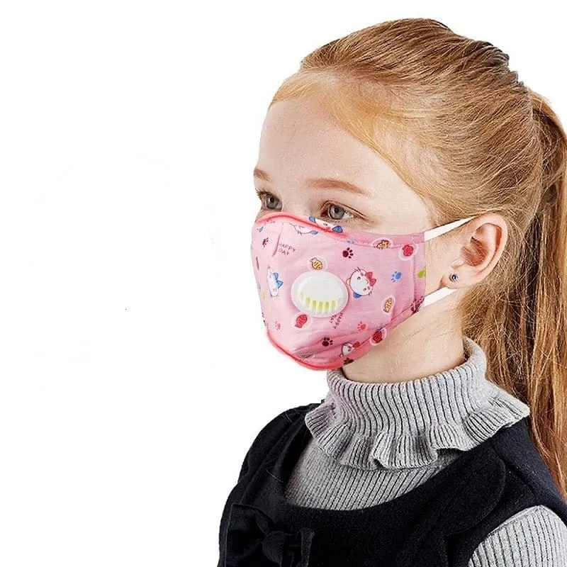 FM2210BV Reusable Kids Face PM2.5 Mask with Moisture Valve