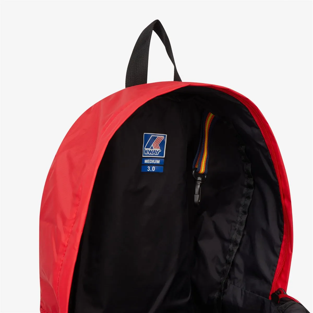 Francois - Packable Ripstop Backpack in Red