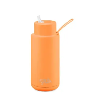 Frank Green 34oz Reusable bottle (Neon Orange)