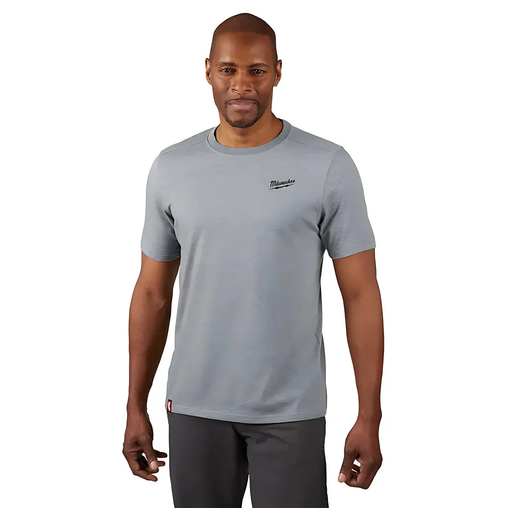 FREEFLEX™ Hybrid Work Tee - Short Sleeve - Gray M