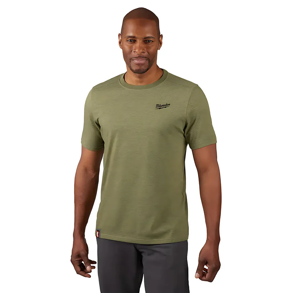 FREEFLEX™ Hybrid Work Tee - Short Sleeve - Green M