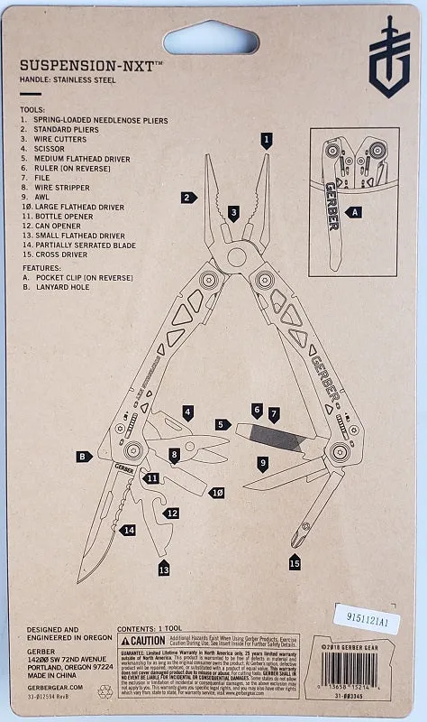 Gerber Suspension NXT Multi-Tool 31-003345