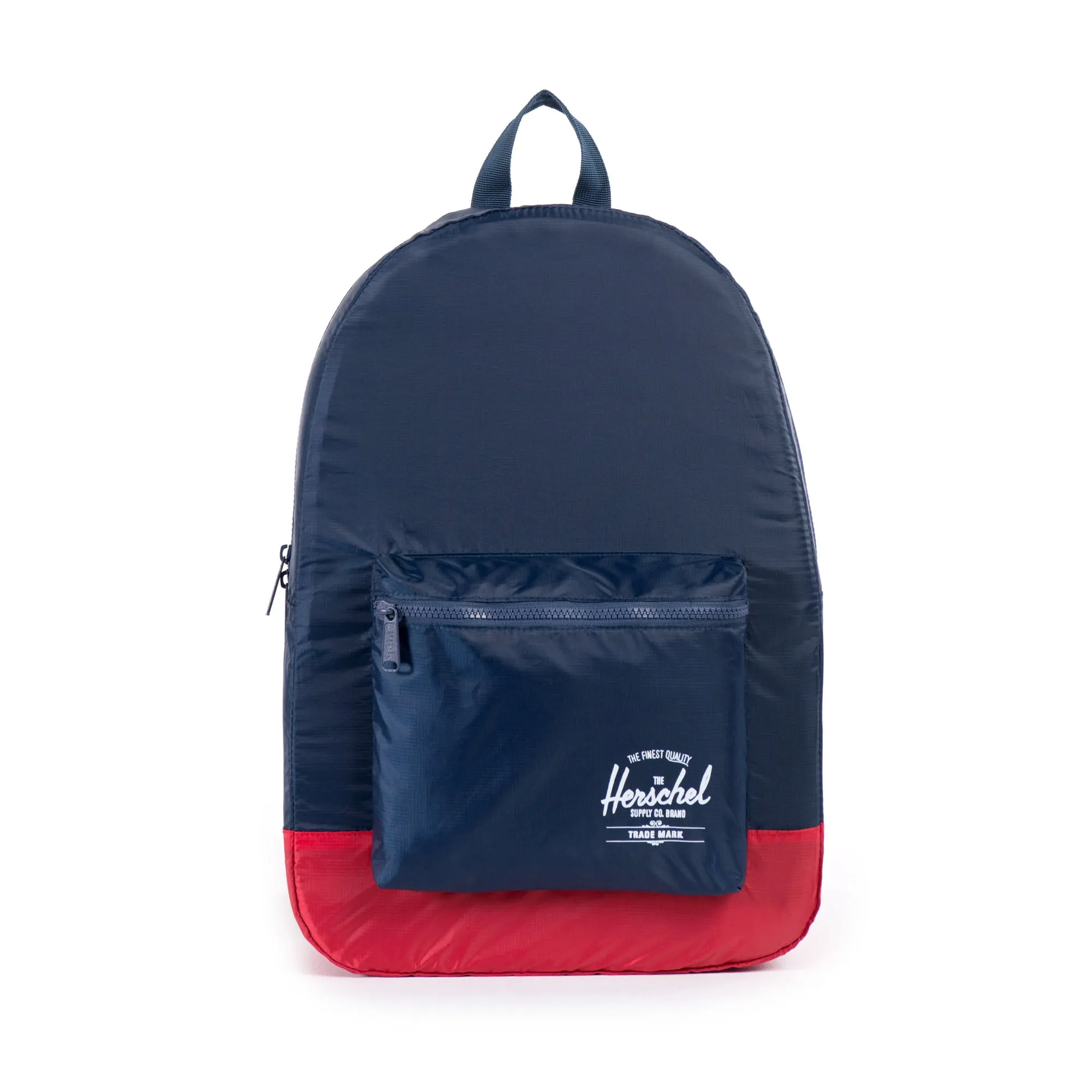 Herschel Packable Daypack - Navy/Red