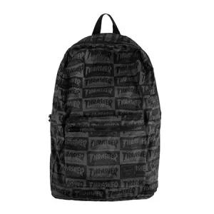 Herschel x Thrasher Packable Daypack - Black/Grey