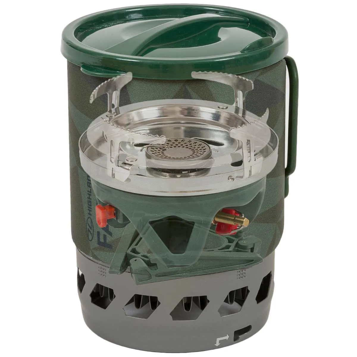 Highlander Fastboil MK3 Camping Stove Olive Green