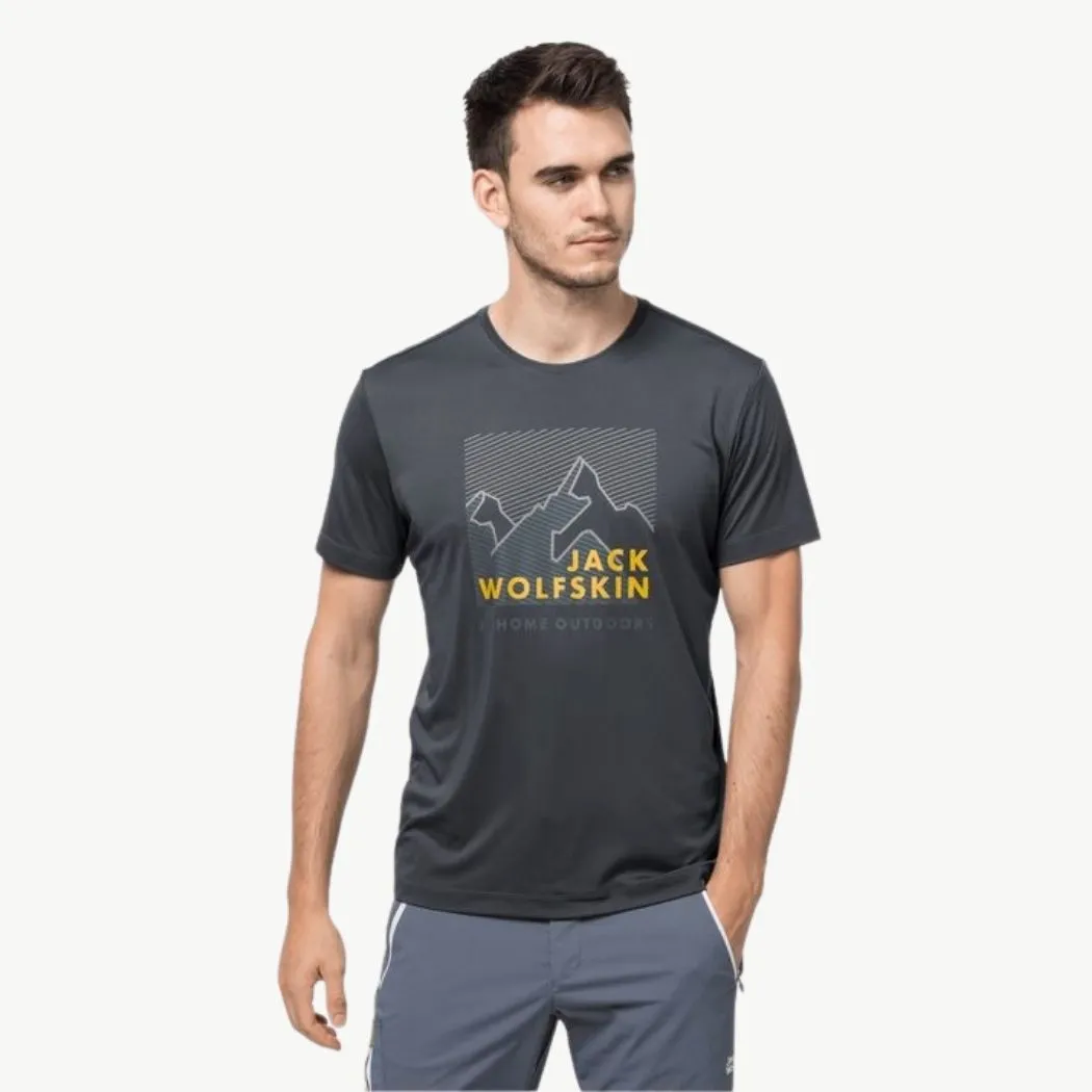 jack wolfskin Peak Graphic Men's Tee