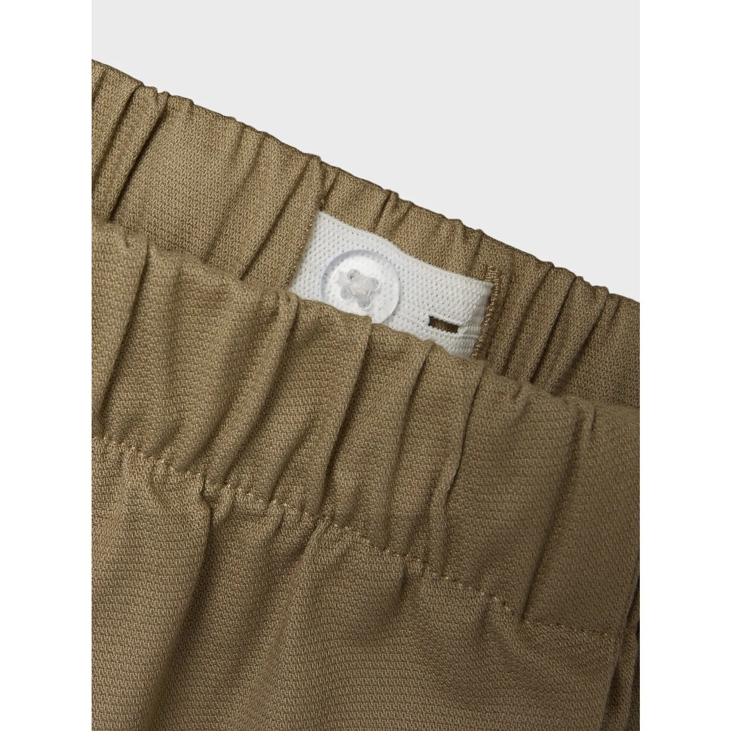 Lil'Atelier Petrified Oak Ben Loose Twill Thady Pants