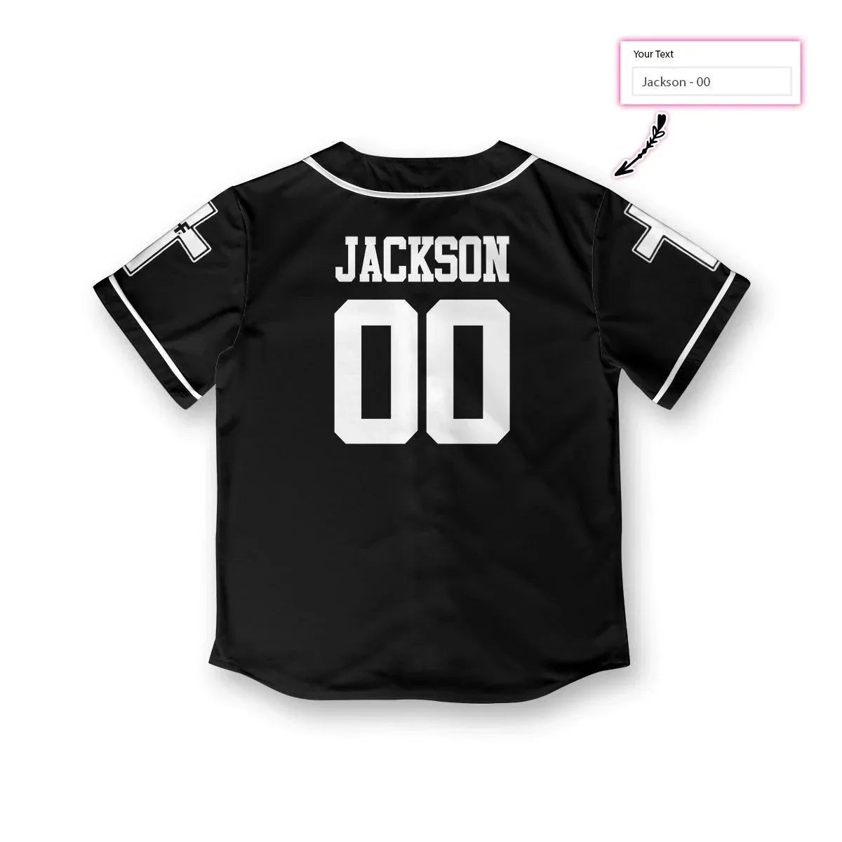 Man Of God Cross Custom Baseball Jersey - Personalized Jesus Baseball Jersey For Men and Women