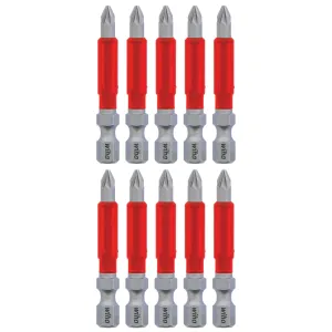 MaxxTor Impact Bit Pozidriv #1 x 49mm - 10 Pack