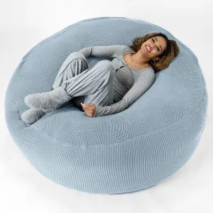 Mega Mammoth Bean Bag - Ellos Knitted Misty Blue