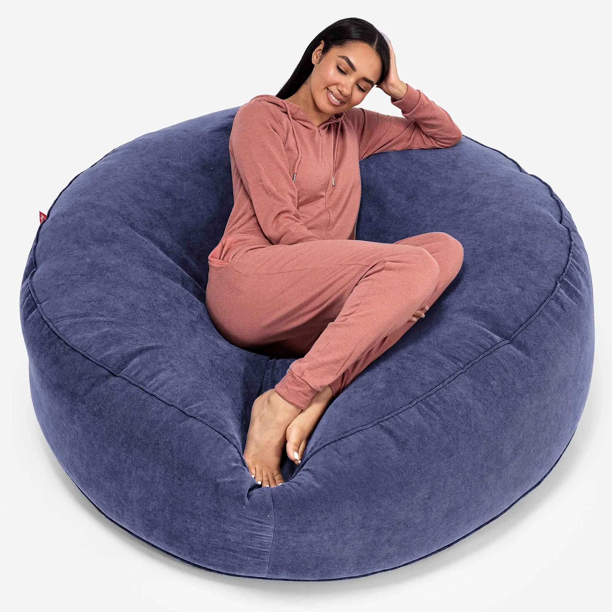 Mega Mammoth Bean Bag Sofa - Flock Blue