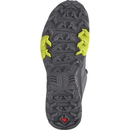 Men's Salomon X Ultra 4 GTX Hiking Shoe, Quiet Shade/Black/Evening Primrose