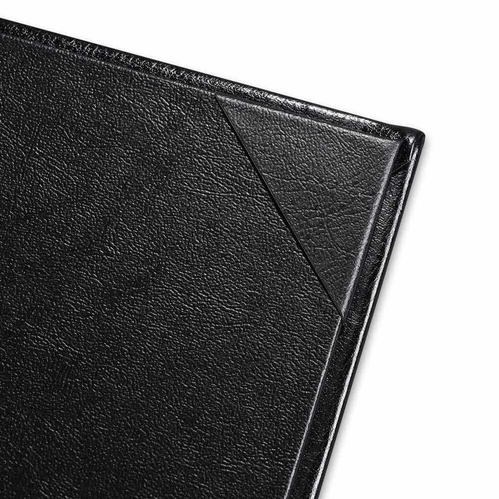 Menu Covers PU Leather 5ct/Pack 4.25x11 2-View