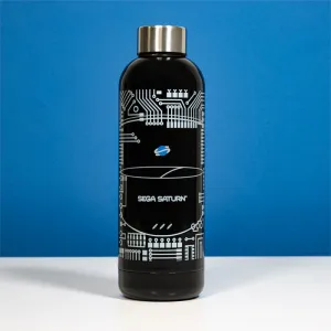 Official SEGA Saturn Black Bowling Pin Style Water Bottle