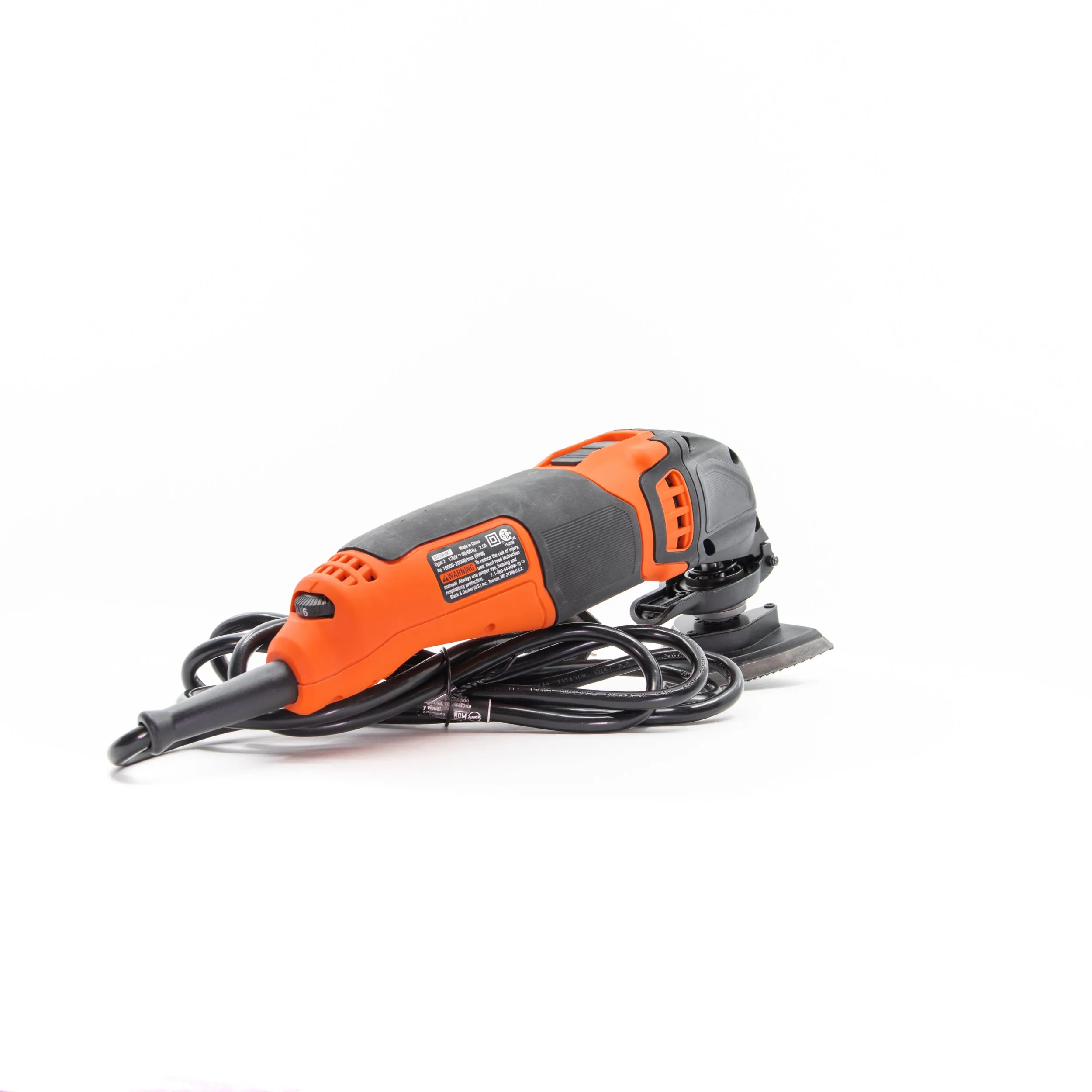 Oscillating Multi-Tool, Variable Speed, 2.5-Amp