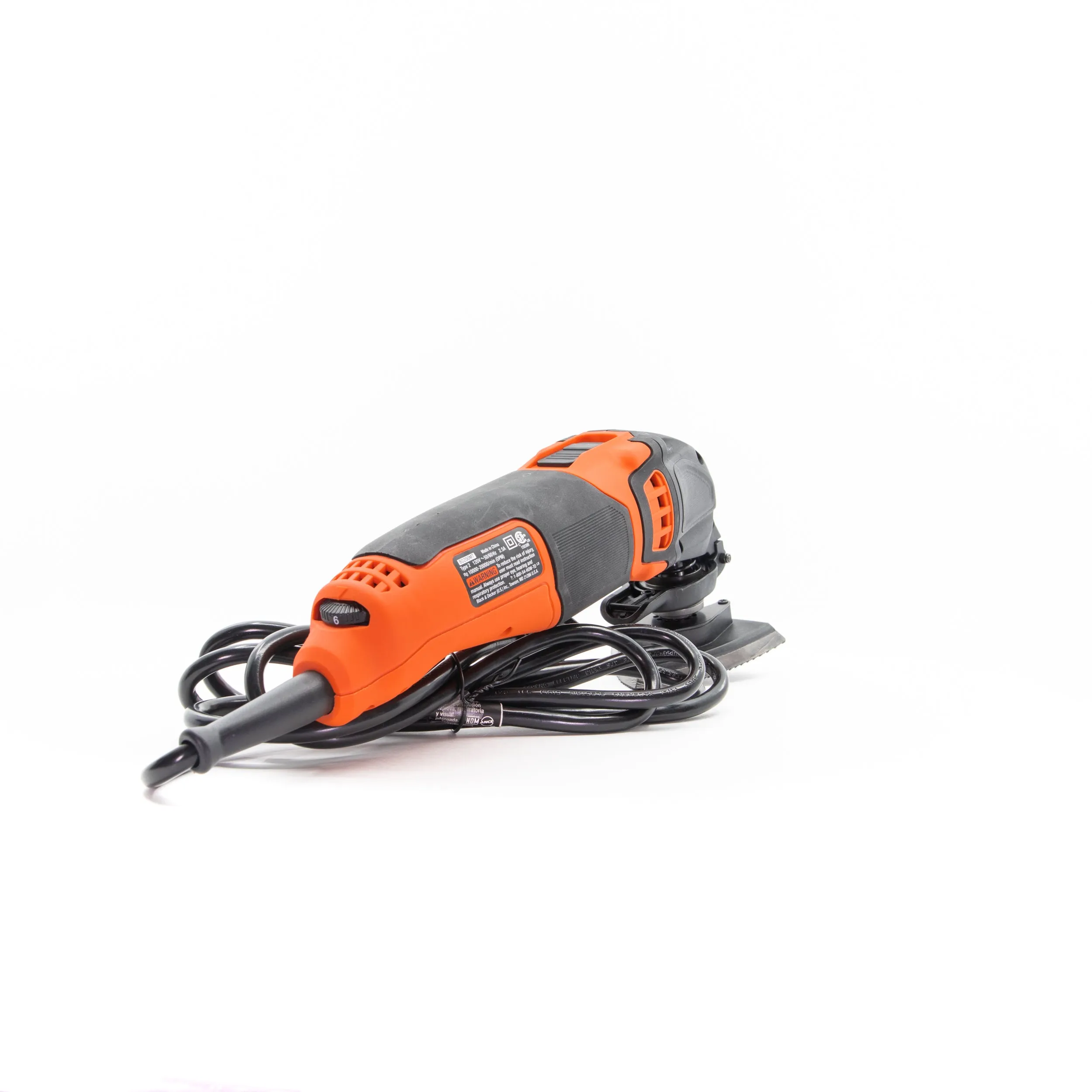 Oscillating Multi-Tool, Variable Speed, 2.5-Amp