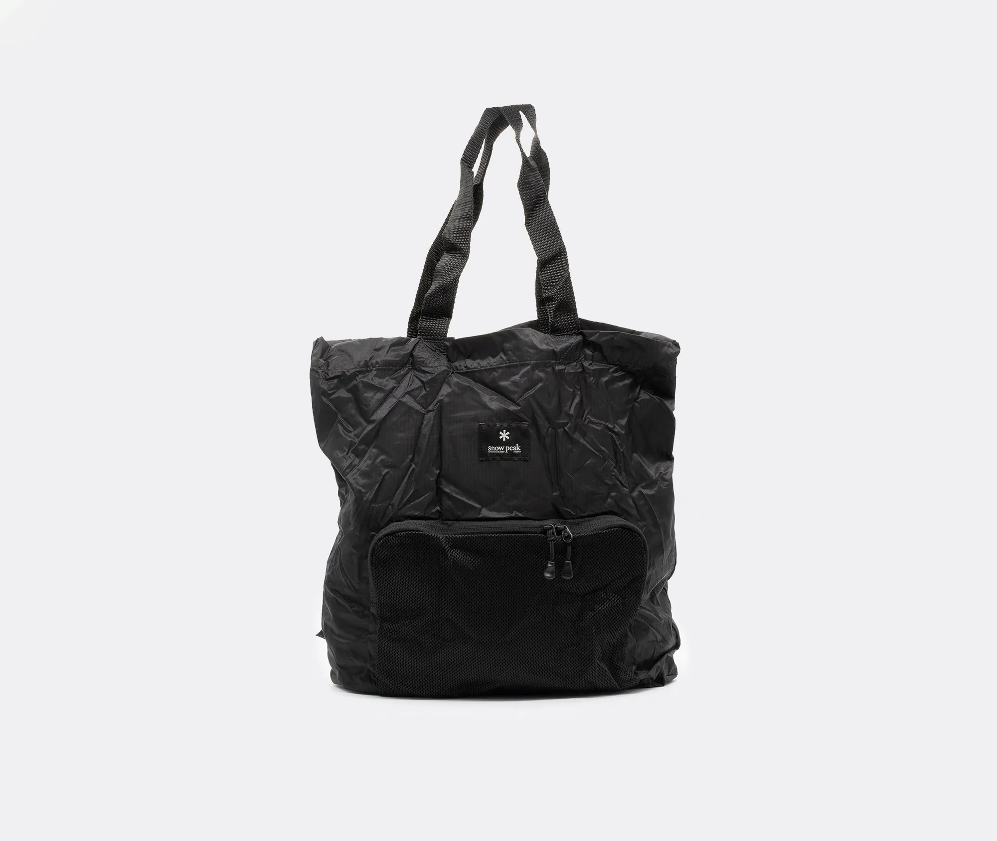 Packable Tote Bag Type 01 - Black