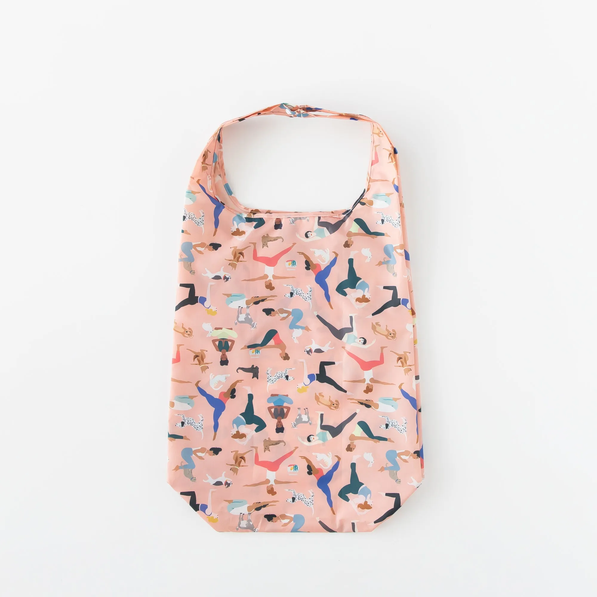 Packable Tote Bag: Yoga Pals