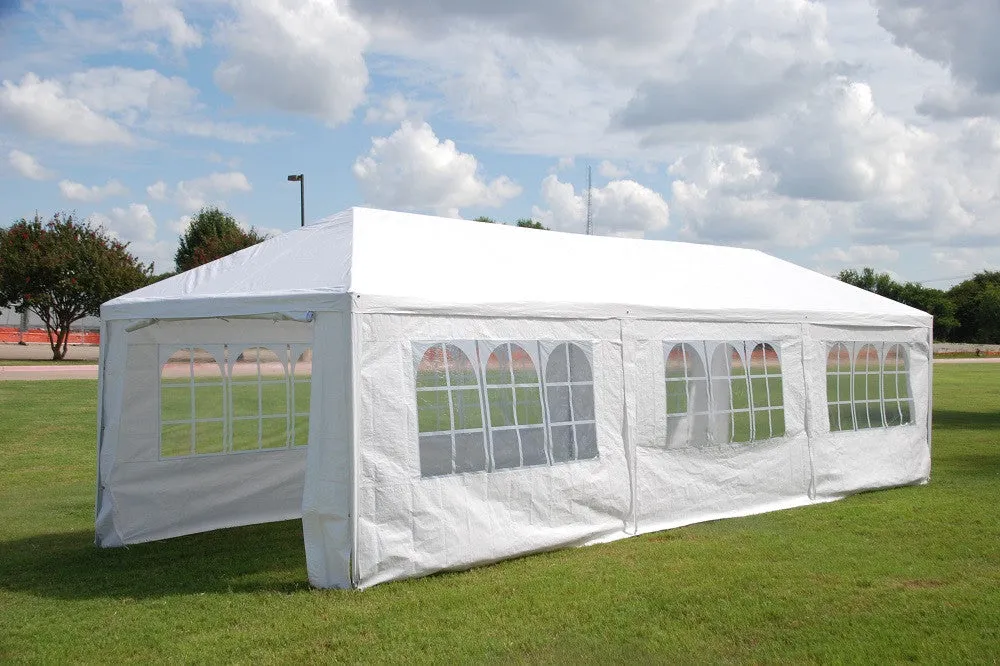 PE Tent 10'x30', 12'x30' & 15'x30' - Metal Connectors