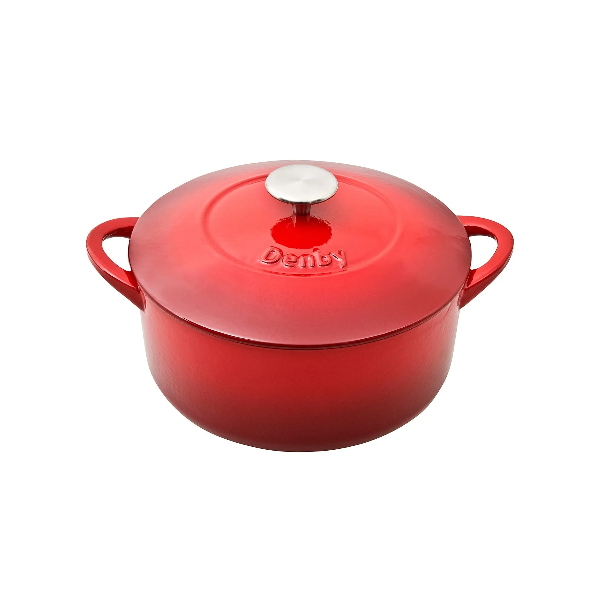 Pomegranate CAST IRON 24CM ROUND CASSEROLE