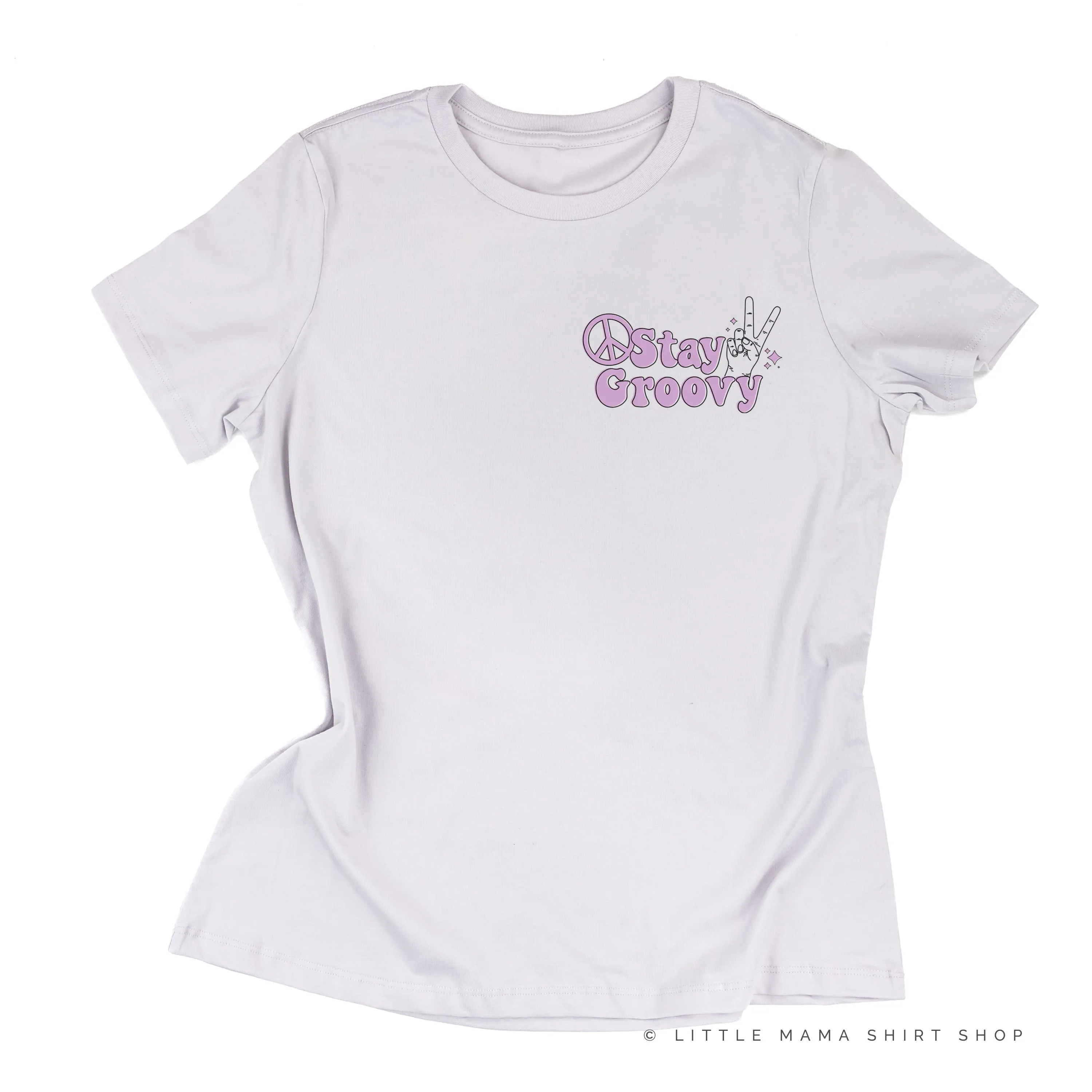 STAY GROOVY - Pocket Size Design - Unisex Tee