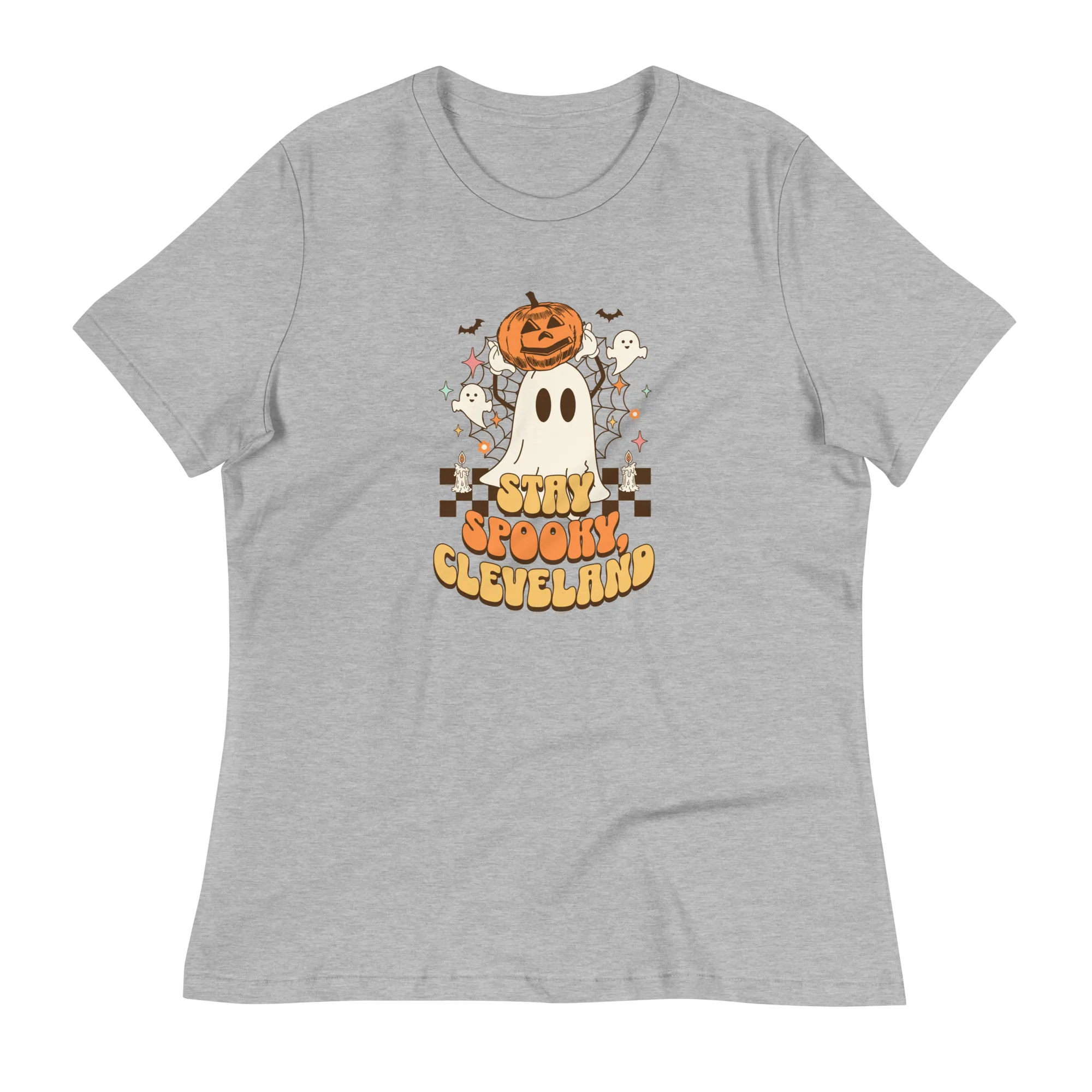 Stay Spooky, Cleveland Women's Halloween T-Shirt