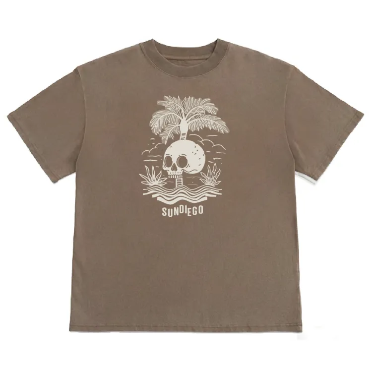 SunDiego Death Palm Box Tee - Cub