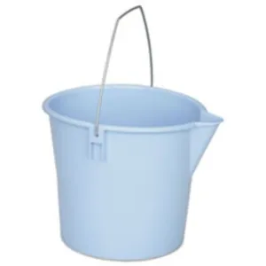 UTILITY PAIL, POLYETHYLENE, 10 QT, BLUE (5 per pack)