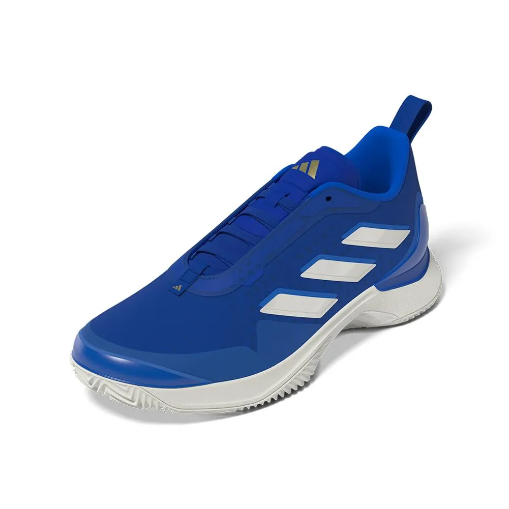 Women's Avacourt Clay Tennis Shoes Bright Royal and Off White