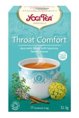 Yogi Tea Organic Throat Comfort Tea 17 Bags